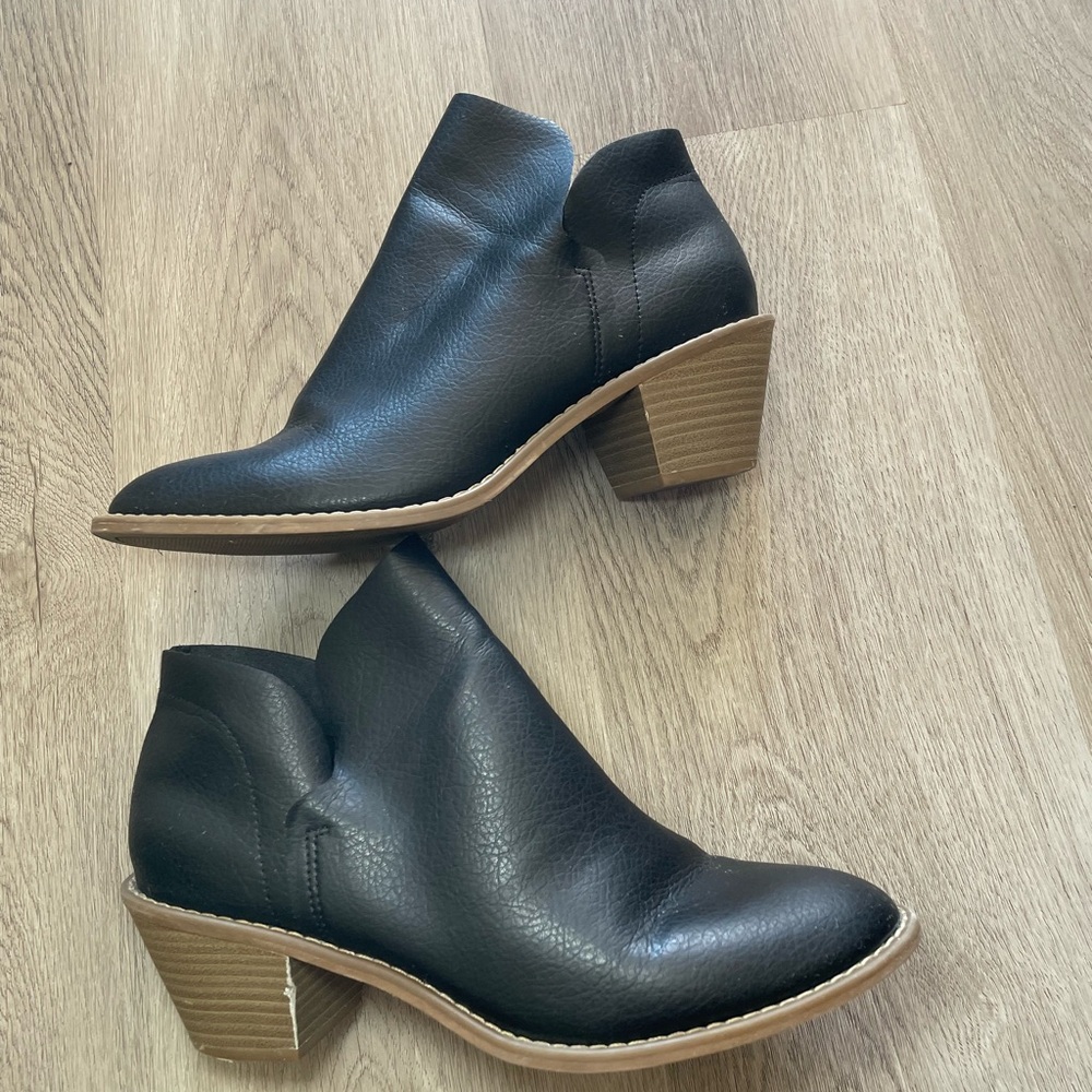 Black booties